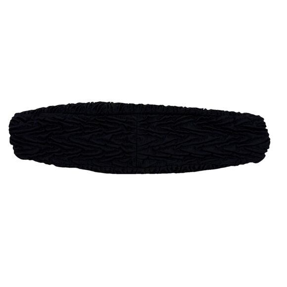 PRADA Tessuto Nylon Chevron Clutch Nero Black - Picture 11 of 16